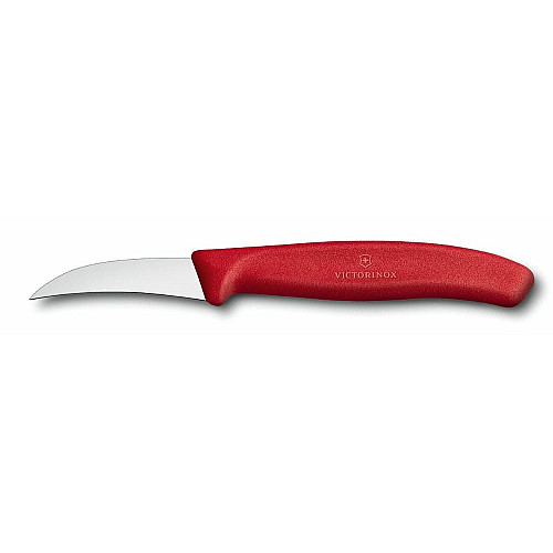 Кухонний ніж Victorinox SwissClassic Shaping, 6 см, з черв. ручкою