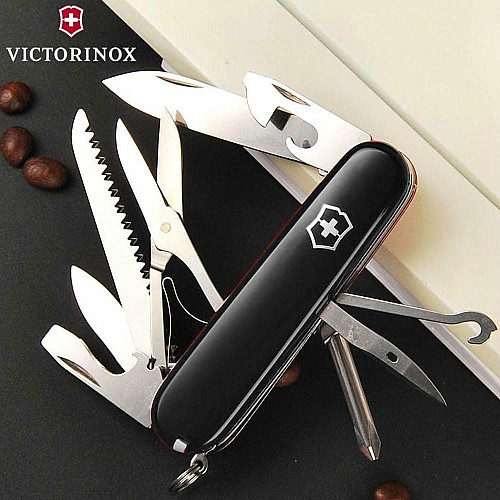 Ніж Victorinox Fieldmaster 91мм/15функ/чорний