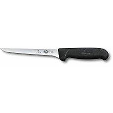 Кухонний ніж Victorinox Fibrox Boning 5.6403.15, 15 см, з чорн. ручкою