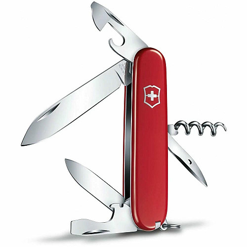 Ніж Victorinox Spartan 91мм/12функ/червоний
