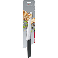 Кухонний ніж Victorinox Swiss Modern Bread&Pastry, 22 см, із чорн. ручкою, блістер