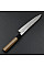 Нож кухонный Paring 150 мм лезвие, SG2, Damascus 33, 64HRC, ручка - орех,TANAKA, HONMAMON (4573200705175) Япония