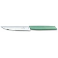 Кухонный нож Victorinox Swiss Modern Steak, 12 см, с мятн. ручкой