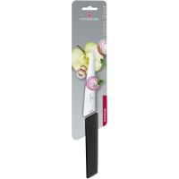 Кухонний ніж Victorinox Swiss Modern Kitchen, 15 см, з чорн. ручкою, блістер