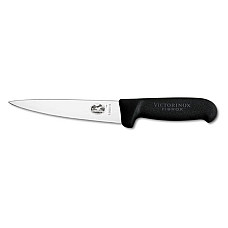 Кухонний ніж Victorinox Fibrox Sticking Vx5.5603.14, 14 см, із чорн. ручкою