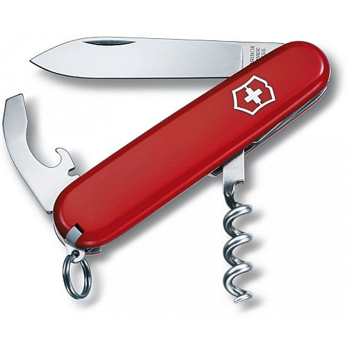 Ніж Victorinox Waiter 84мм/9функ/червоний, блістер