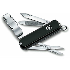 Нож Victorinox NailClip 580 65мм/8функ/черный