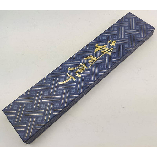 Нож кухонный Santoku MOTOKANE 170 мм. AOGAMI Super 64HRC HONMAMON (4582243655927)