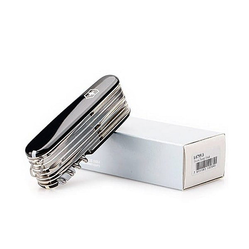 Ніж Victorinox Swisschamp 91мм/33функ/чорний