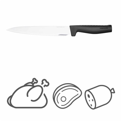 Fiskars Кухонний ніж для м'яса Hard Edge, 21.6 см