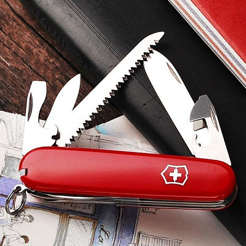Ніж Victorinox Hiker 91мм/13функ/червоний
