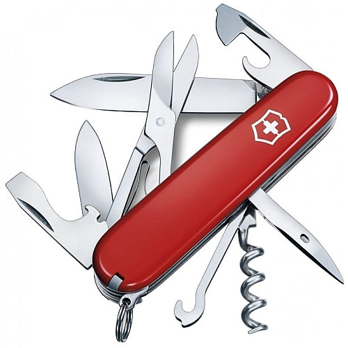 Нож Victorinox Climber 91мм/14функ/красный, блистер