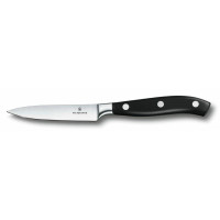 Кухонний ніж Victorinox Grand Maitre Carving Vx7.7203.10G, 10 см, з чорн. ручкою, в подар.уп.