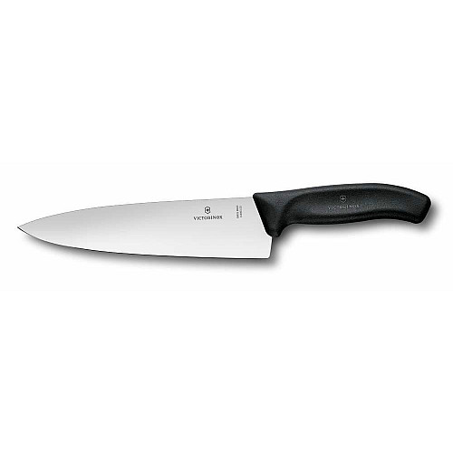 Кухонный нож Victorinox SwissClassic Carving Vx6.8063.20, 20 см, с черн. ручкой