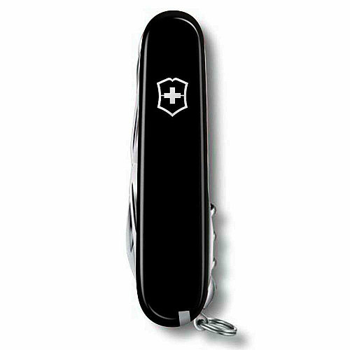 Ніж Victorinox Huntsman 91мм/18функ/чорний