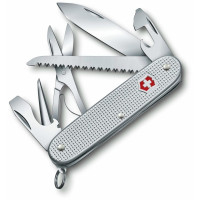 Ніж Victorinox Farmer X 93мм/10функ/рифл/сріблястий