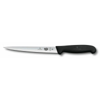 Кухонний ніж Victorinox Fibrox Filleting Superflex, 18 см, з чорн. ручкою