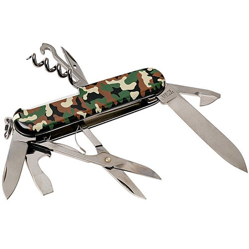 Ніж Victorinox Climber 91мм/14функ/камуфляжний