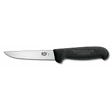 Кухонний ніж Victorinox Fibrox Boning Vx5.6003.12, 12 см, з чорн. ручкою