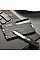 Набір Victorinox Swisscard 82х54х4мм/10функ/прозорий чорний, блістер