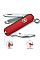 Ніж Victorinox Rally 58мм/9функ/червоний