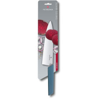 Кухонний ніж Victorinox Swiss Modern Carving, 20 см, з син. ручкою, блістер