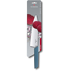 Кухонний ніж Victorinox Swiss Modern Carving, 20 см, з син. ручкою, блістер