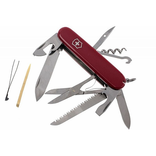 Ніж Victorinox Huntsman 91мм/15функ/червоний