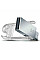 Нож Victorinox Victorinox@work 58 мм/8 функций/USB 3.0/3.1 32 Гб/прозрачн.красный, блистер