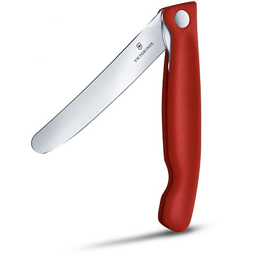 Кухонный нож Victorinox SwissClassic Foldable Paring, 11 см, с июнь. ручкой, блистер