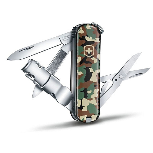 Ніж Victorinox NailClip 580 65мм/8функ/камуфляжний