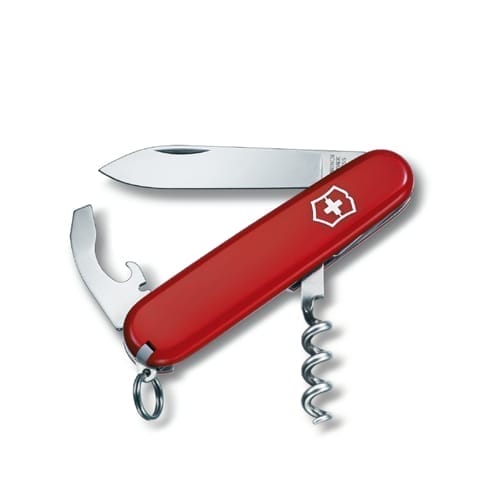 Нож Victorinox Waiter 84мм/9функ/красный