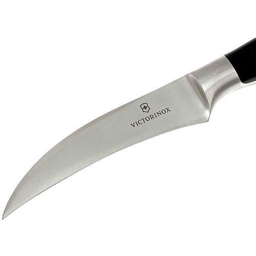 Кухонный нож Victorinox Grand Maitre Shaping, 8 см, с черн.ручкой, в подар.пак.
