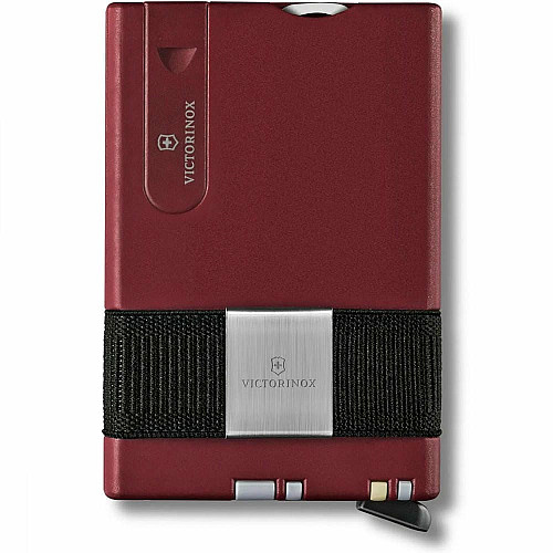 Карточка-мультитул с картхолдером Victorinox Smartcard Wallet Iconic Red 104х65х17мм/10функ/красная