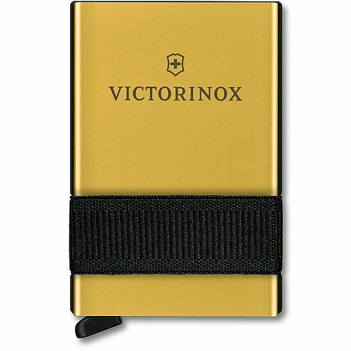 Карта-мультитул с картхолдером Victorinox Smartcard Wallet Delightful Gold 104х65х17мм/10функ/золота