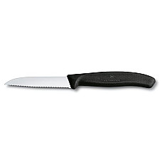 Кухонний ніж Victorinox SwissClassic Paring, 8 см, з чорн. ручкою