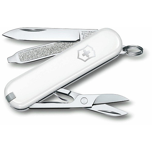 Нож Victorinox Classic SD Colors Falling Snow Vx0.6223.7G 58 мм/7 функций/бел.