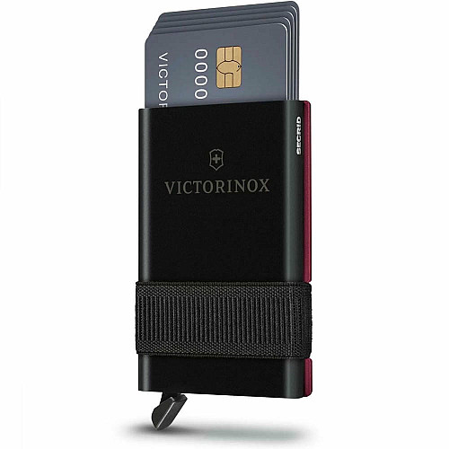 Карточка-мультитул с картхолдером Victorinox Smartcard Wallet Iconic Red 104х65х17мм/10функ/красная