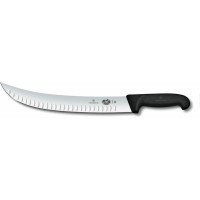 Кухонний ніж Victorinox Fibrox Butcher Vx5.7323.31, 31 см, з чорн. ручкою