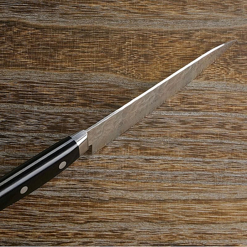 Ніж кухонний Paring 135 мм лезо, VG10 Damascus-17 61HRC, HONMAMON (4573200716577)