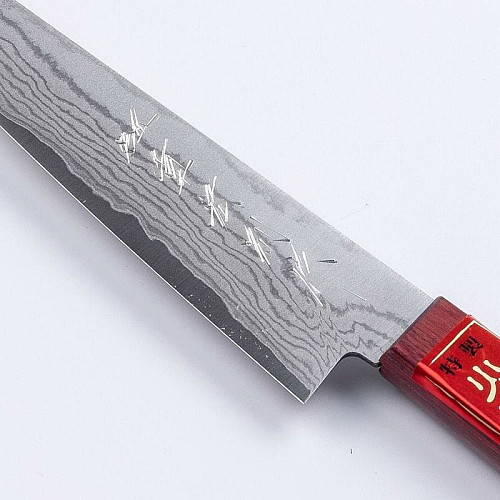 Нож кухонный Paring 150 мм лезвие, VG10 Damascus 61HRC, (1115272) от мастера SHIGEKI TANAKA, HONMAMON