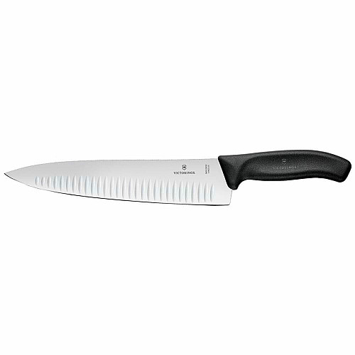 Кухонний ніж Victorinox SwissClassic Carving, 25 см, з чорн. ручкою, блістер