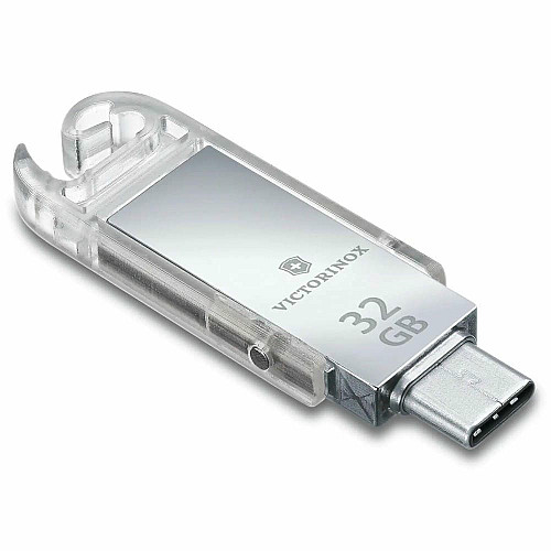 Нож Victorinox Midnite Manager@work 58 мм/11 функций/USB 3.0/3.1 32 Гб/прозрачный.