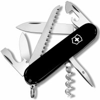 Ніж Victorinox Camper 91 мм/13 функцій/чорний