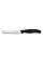 Кухонный нож Victorinox SwissClassic Tomato&Table, 11 см, черный. ручкой