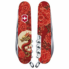 Ніж Victorinox Climber Zodiac 91мм/14функ/Китайський червоний дракон/червоний