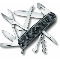 Нож Victorinox Huntsman 91мм/15функ/камуфляжный, синий