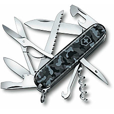 Ніж Victorinox Huntsman 91мм/15функ/камуфляжний, синій