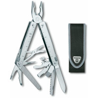 Мультитул Victorinox Swisstool X 115мм/26функ + чорний нейлоновий чохол