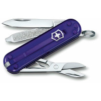 Ніж Victorinox Classic SD Colors Persian Indigo Vx0.6223.T29G 58 мм/7 функцій/фіол.прозор.